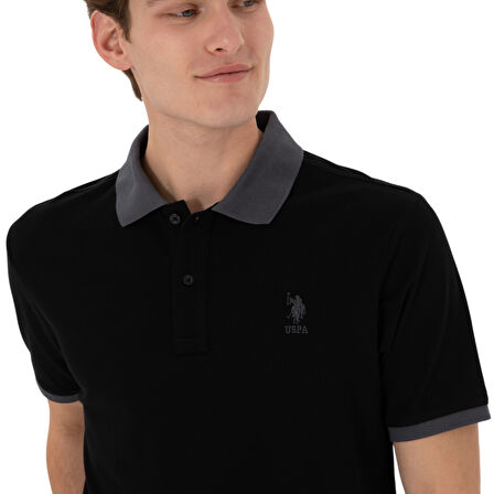 Erkek Regular Fit Polo Yaka Basic Tişört