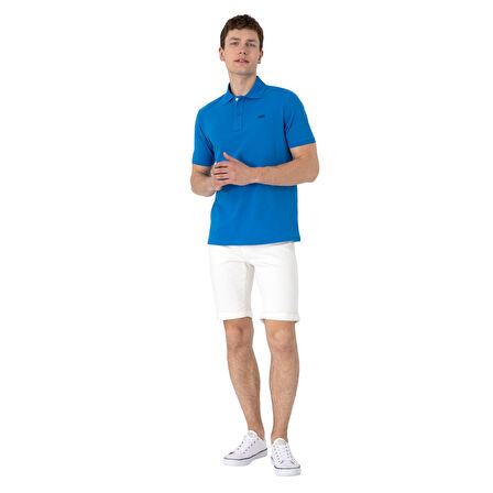 Erkek Regular Fit Polo Yaka Basic T-Shirt