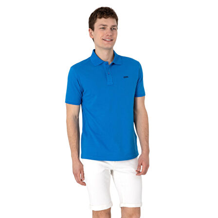 Erkek Regular Fit Polo Yaka Basic T-Shirt