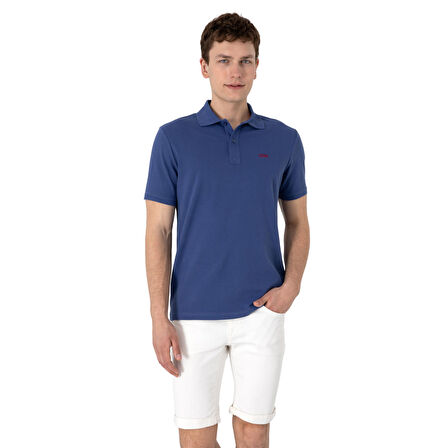 Erkek Regular Fit Polo Yaka Basic T-Shirt
