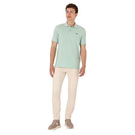 Erkek Regular Fit Polo Yaka Basic T-Shirt