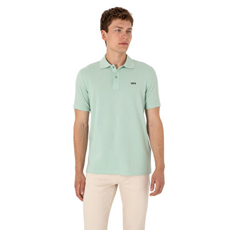 Erkek Regular Fit Polo Yaka Basic T-Shirt