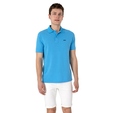 Erkek Regular Fit Polo Yaka Basic T-Shirt