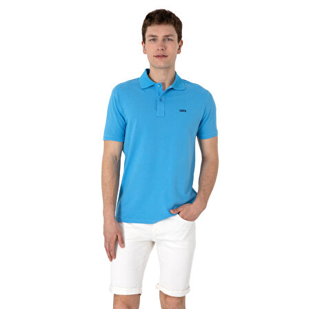 Erkek Regular Fit Polo Yaka Basic T-Shirt