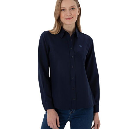 Kadın Uzun Kollu Basic Gömlek