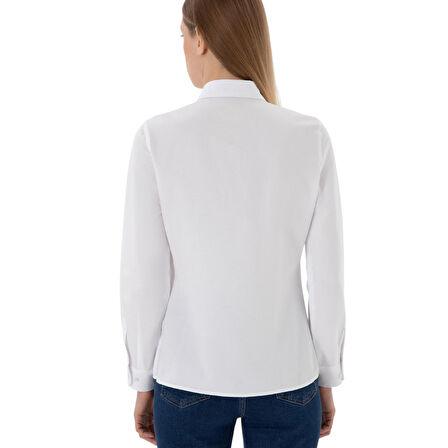 Kadın Uzun Kollu Basic Gömlek