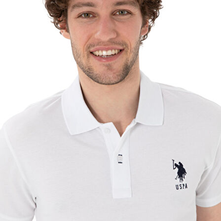 Erkek Slim Fit Polo Yaka Basic Tişört