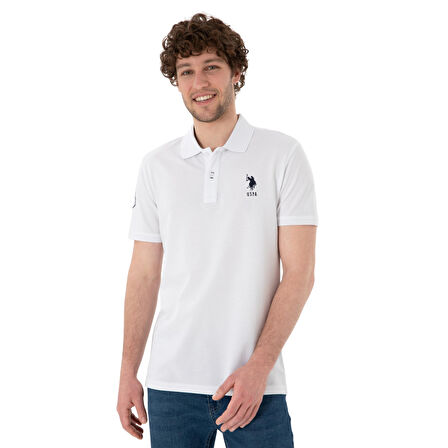 Erkek Slim Fit Polo Yaka Basic Tişört