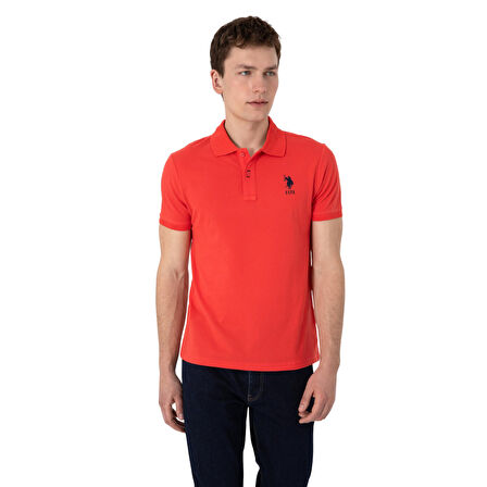 Erkek Slim Fit Polo Yaka Basic Tişört
