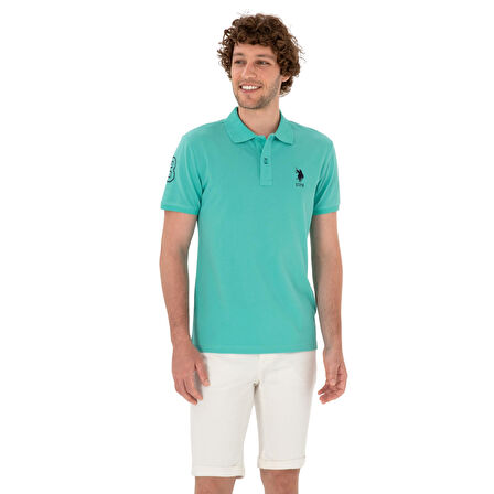 Erkek Slim Fit Polo Yaka Basic Tişört