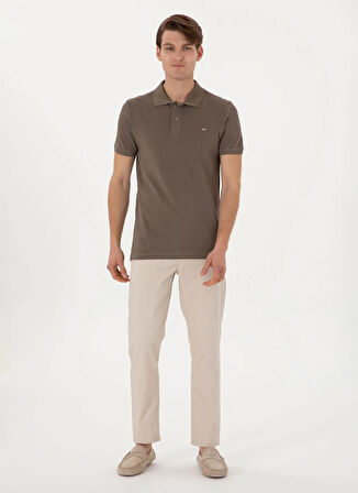 U.S. Polo Assn. Normal Bel Normal Paça Taş Erkek Chino Pantolon MICHES