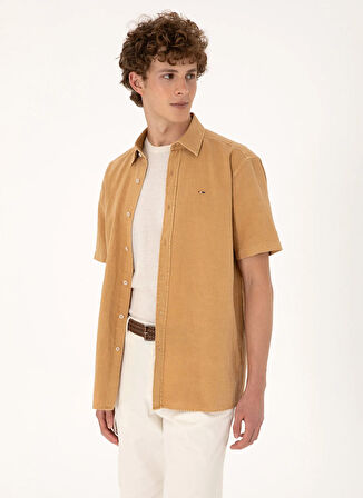 U.S. Polo Assn. Gömlek, S, Kahve