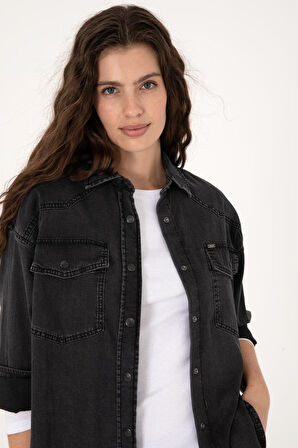 U.S. Polo Assn. Kadın Denim Gömlek 2109074