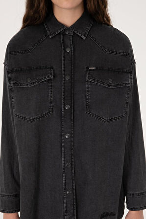 U.S. Polo Assn. Kadın Denim Gömlek 2109074