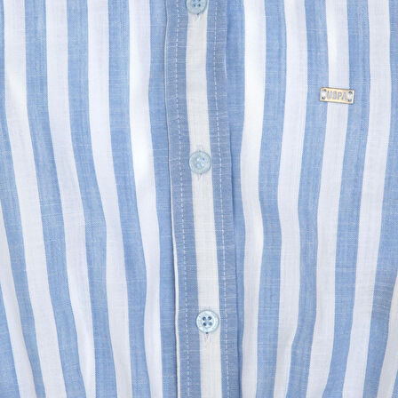 Kız Çocuk Çizgili Kolsuz Gömlek 2190808