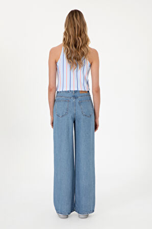 U.S. Polo Assn. Loose Fit Kadın Jean Pantolon 2114663