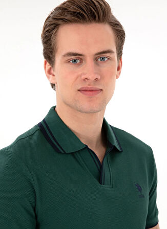 U.S. Polo Assn. Yeşil Erkek Polo T-Shirt TERNI