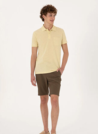 U.S. Polo Assn. Yeşil Erkek Polo T-Shirt KALIMNOS