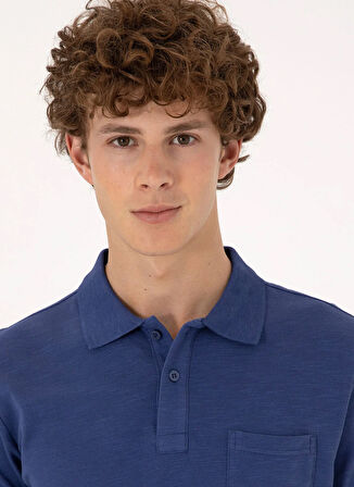 U.S. Polo Assn. Lacivert Erkek Polo T-Shirt KALIMNOS