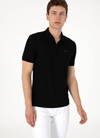 U.S. Polo Assn. Siyah Erkek Polo T-Shirt BENDEL