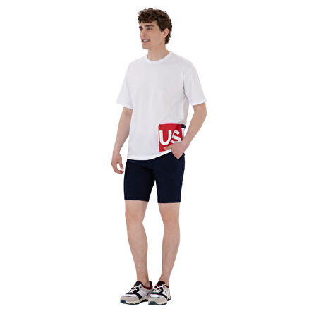 Erkek Comfort Fit Bisiklet Yaka Tişört