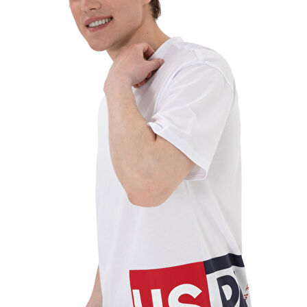 Erkek Comfort Fit Bisiklet Yaka Tişört