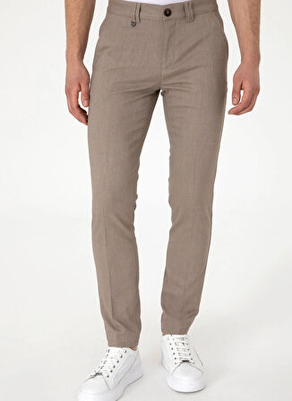 U.S. Polo Assn. Normal Bel Normal Paça Yeşil Erkek Chino Pantolon LARUS