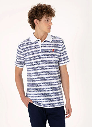 U.S. Polo Assn. Lacivert Erkek Polo T-Shirt ENIGMA