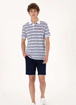 U.S. Polo Assn. Lacivert Erkek Polo T-Shirt ENIGMA
