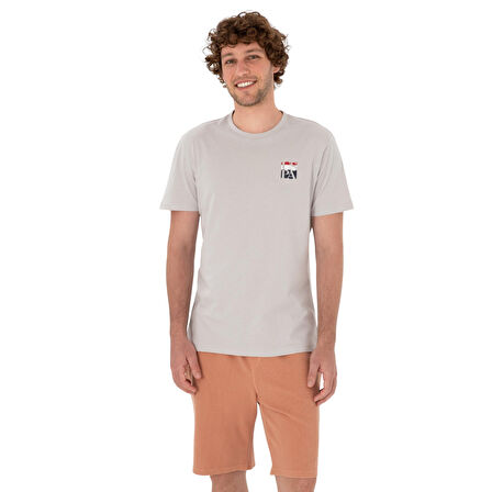 Erkek Regular Fit Bisiklet Yaka Tişört