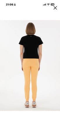 U.S. Polo Assn.Açık Turuncu Kadın Slim Fit Eşofman Altı DMK.PT0125
