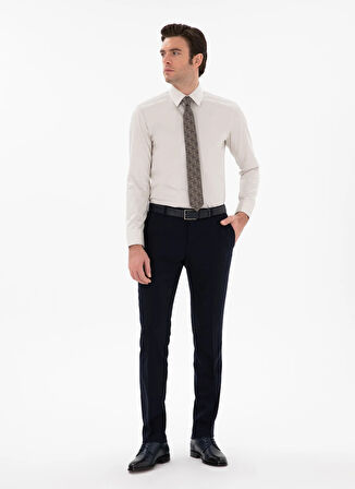 Cacharel Normal Bel Normal Paça Slim Fit Lacivert Erkek Pantolon SARE-LYC/P