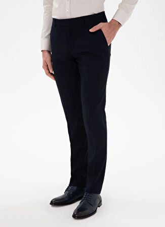 Cacharel Normal Bel Normal Paça Slim Fit Lacivert Erkek Pantolon SARE-LYC/P