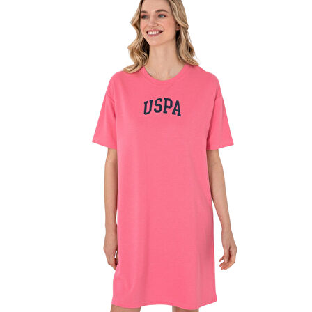 Kadın Modal Karışımlı Bisiklet Yaka Mini Boy Örme Elbise