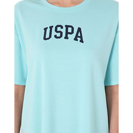 Kadın Modal Karışımlı Bisiklet Yaka Mini Boy Örme Elbise