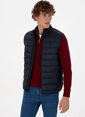 U.S. Polo Assn. Lacivert Erkek Yelek YONY