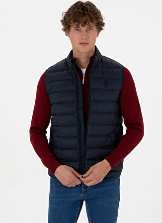 U.S. Polo Assn. Lacivert Erkek Yelek YONY