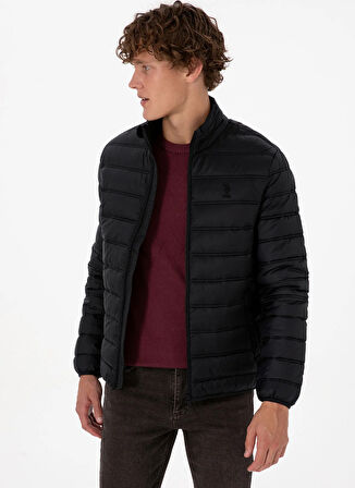 U.S. Polo Assn. Siyah Erkek Mont BONY