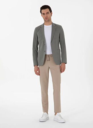 Cacharel Slim Fit Haki Erkek Ceket MIAN