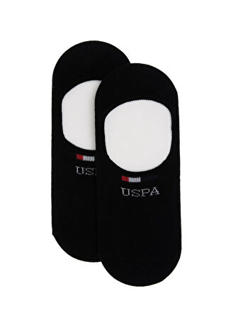 U.S. Polo Assn. Siyah Erkek Çorap EARLY 2'LI PAKET