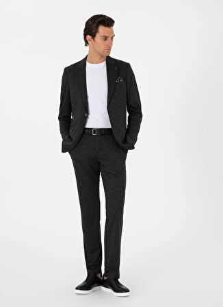 Cacharel Normal Bel Slim Fit Siyah Erkek Takım Elbise RIES