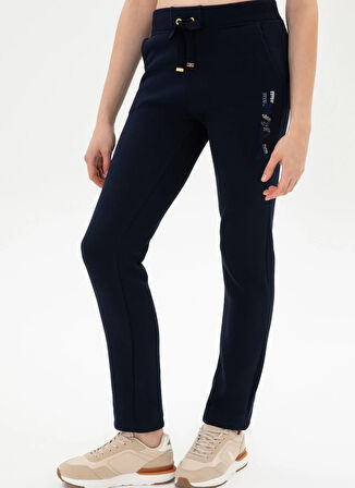 Lacivert Kadın Regular Fit Eşofman Altı GIZMOPSK25