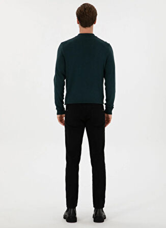 Cacharel Normal Bel Normal Paça Slim Fit Siyah Erkek Denim Pantolon OWENER