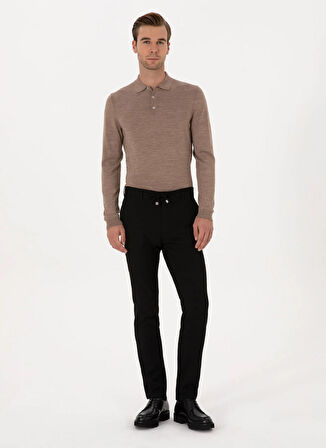 Cacharel Siyah Erkek Slim Fit Pantolon WANNA