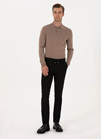 Cacharel Siyah Erkek Slim Fit Pantolon WANNA