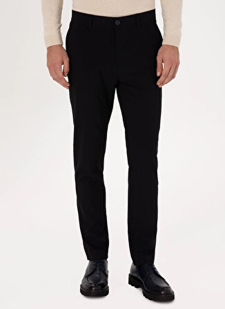 Cacharel Normal Bel Normal Paça Slim Fit Lacivert Erkek Pantolon CESAR