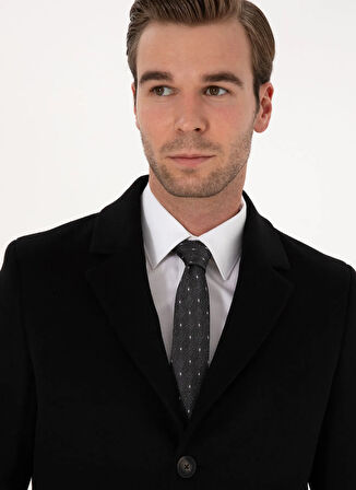 Cacharel Siyah Erkek Palto KERNEL