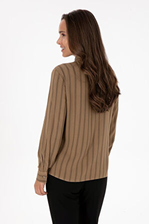 U.S. POLO ASSN. KADIN DOKUMA GOMLEK G082GL004-000-2239969