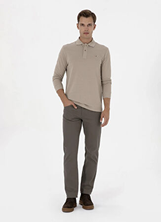U.S. Polo Assn. Normal Bel Normal Paça Vizon Erkek Chino Pantolon MICALEX-REG