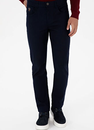 U.S. Polo Assn. Normal Bel Normal Paça Lacivert Erkek Chino Pantolon MICALEX-REG
